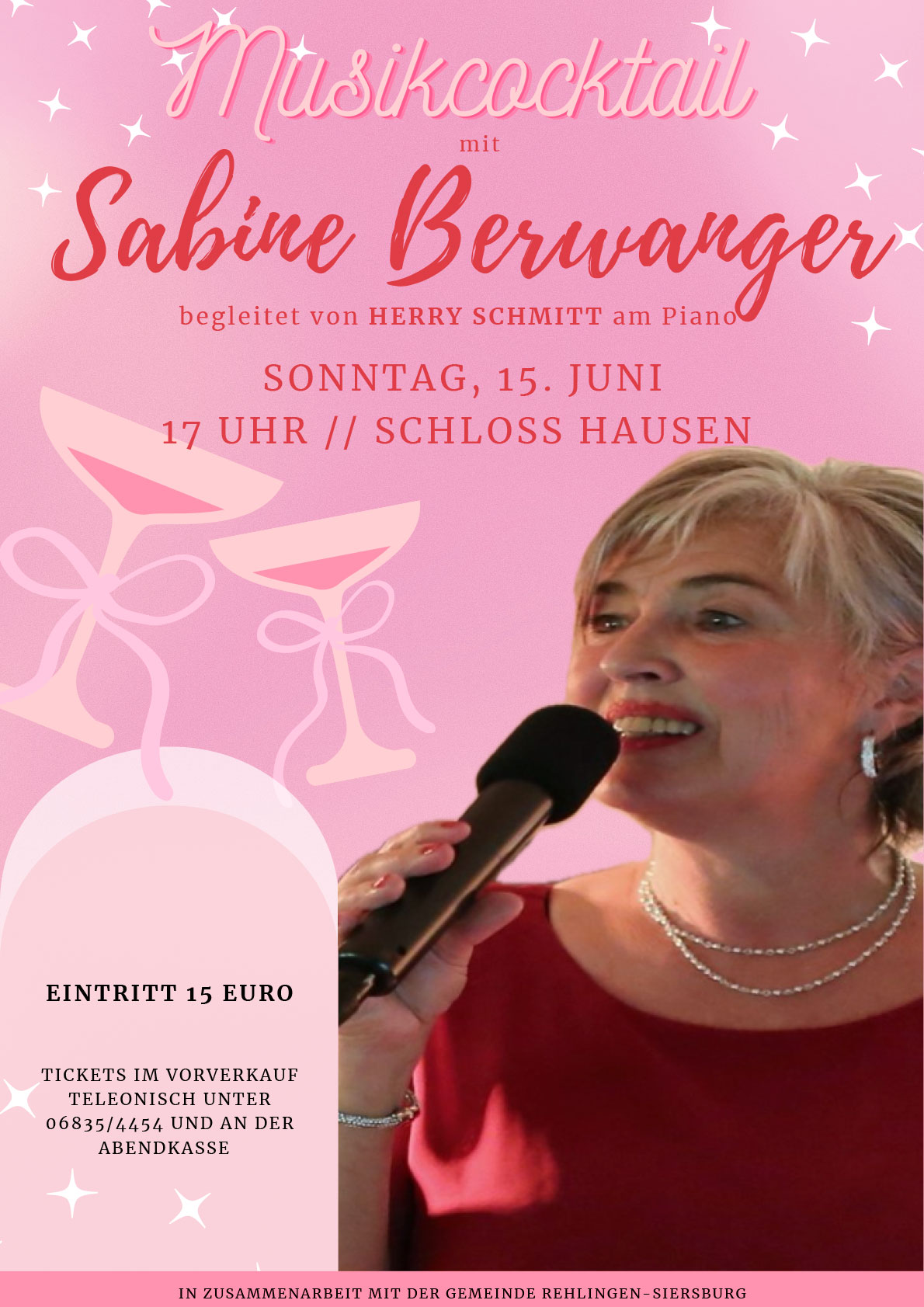 Sabine Berwanger 15. Juni 17 Uhr 2025 Schloss Hausen
